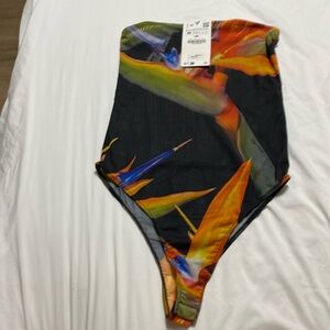 Zara multi color bodysuit
